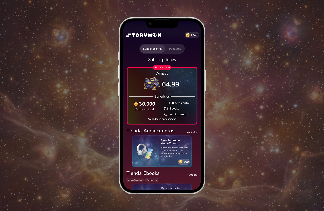 Storymoon screenshot